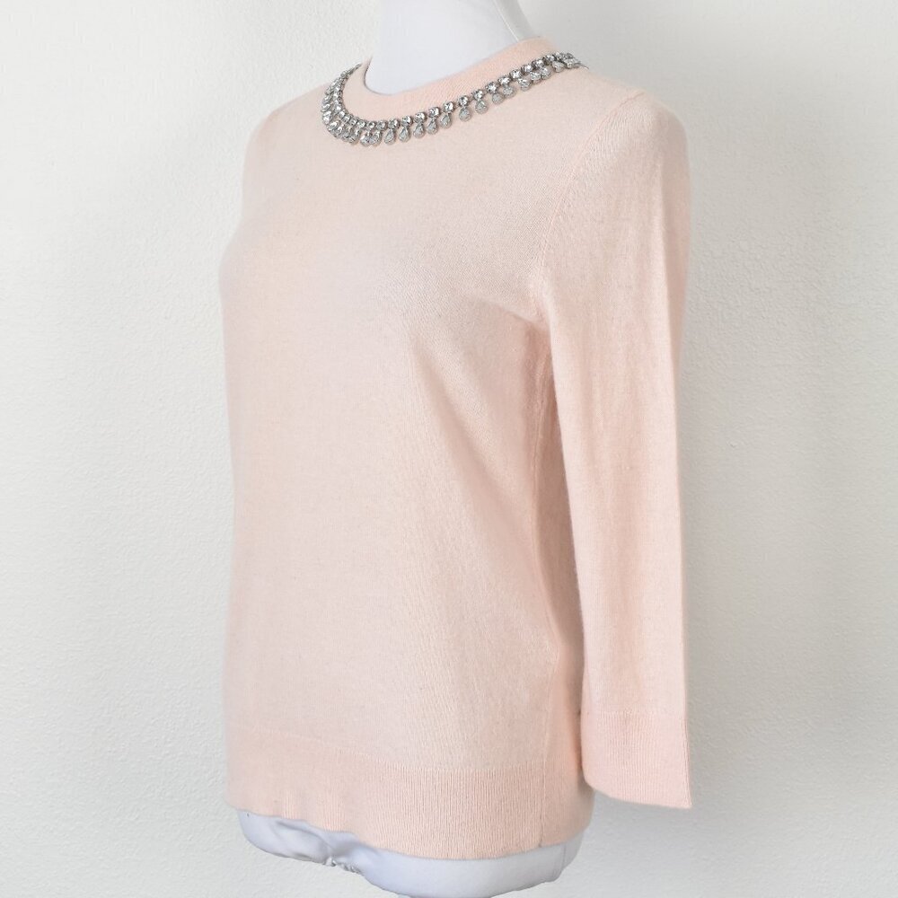 Kate Spade Embellished Necklace Sweater - M - Picture 3 of 10